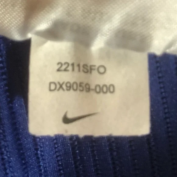 Nike 2023 Pro Elite Rosa Team Long Tights Blue Mens Size XXL New DX9059-000